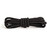 Kaps Cordones redondos- cordones de algodón 100% duraderos hechos en Europa- 1 par- colores y longitudes